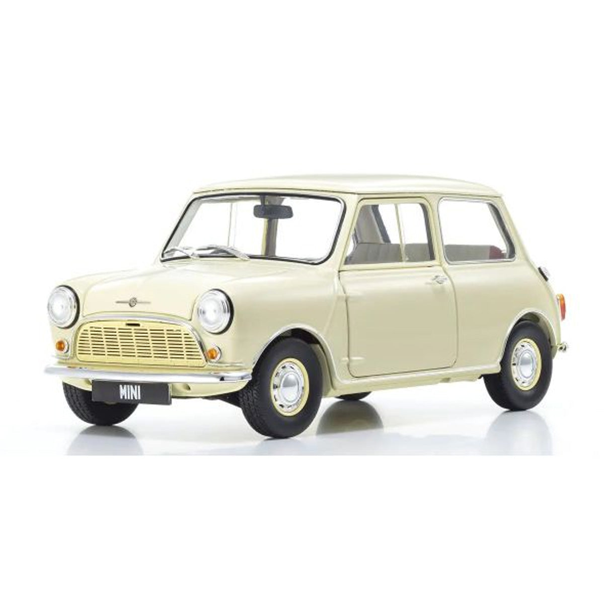 Morris Mini Minor Old English White - 1:18 Scale Diecast Model Car