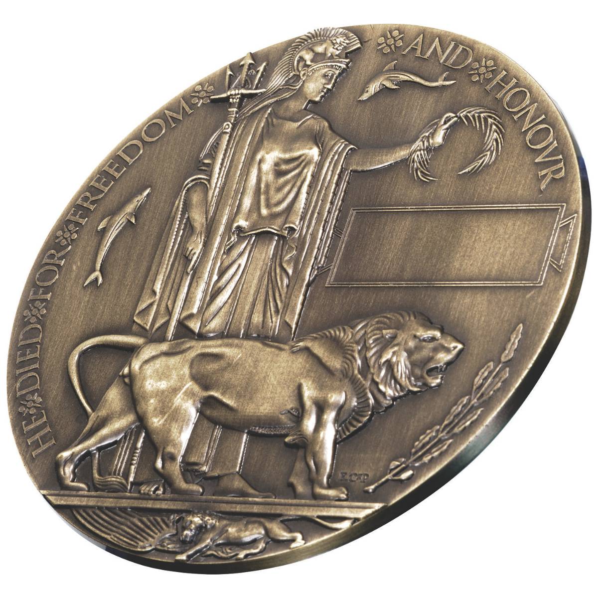 WWI Memorial Plaque Replica