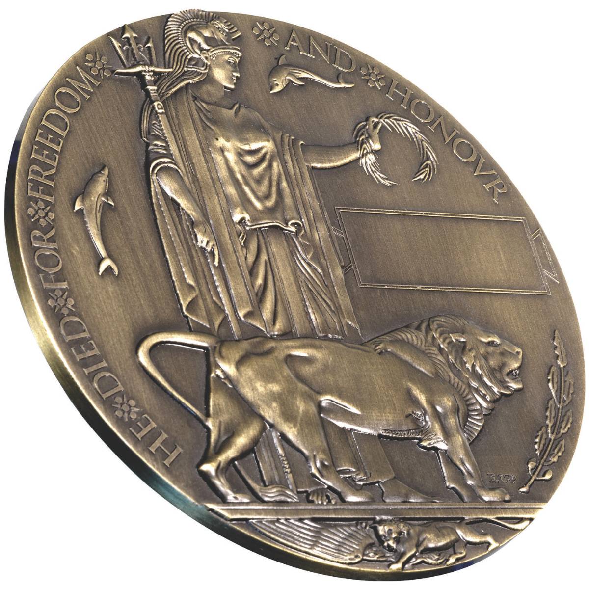 WWI Memorial Plaque Replica