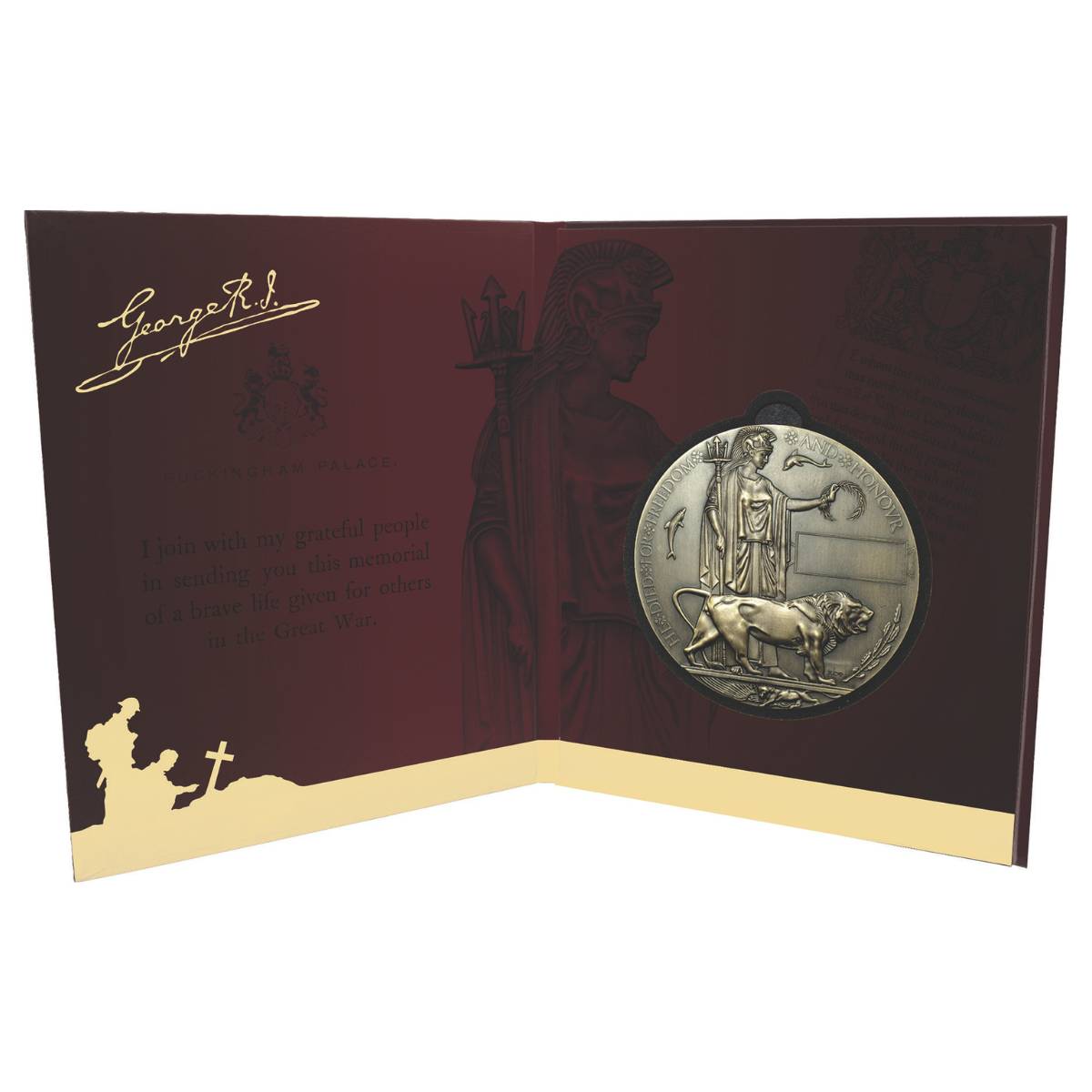 WWI Memorial Plaque Replica