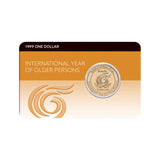 International Year of Older Persons 1999 $1 Al-Br Coin Pack