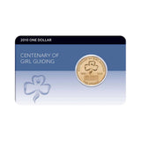 Centenary of Girl Guides 2010 $1 Al-Br Coin Pack