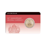 Decimal Currency 50th Anniversary 2016 $1 Al-Br Coin Pack