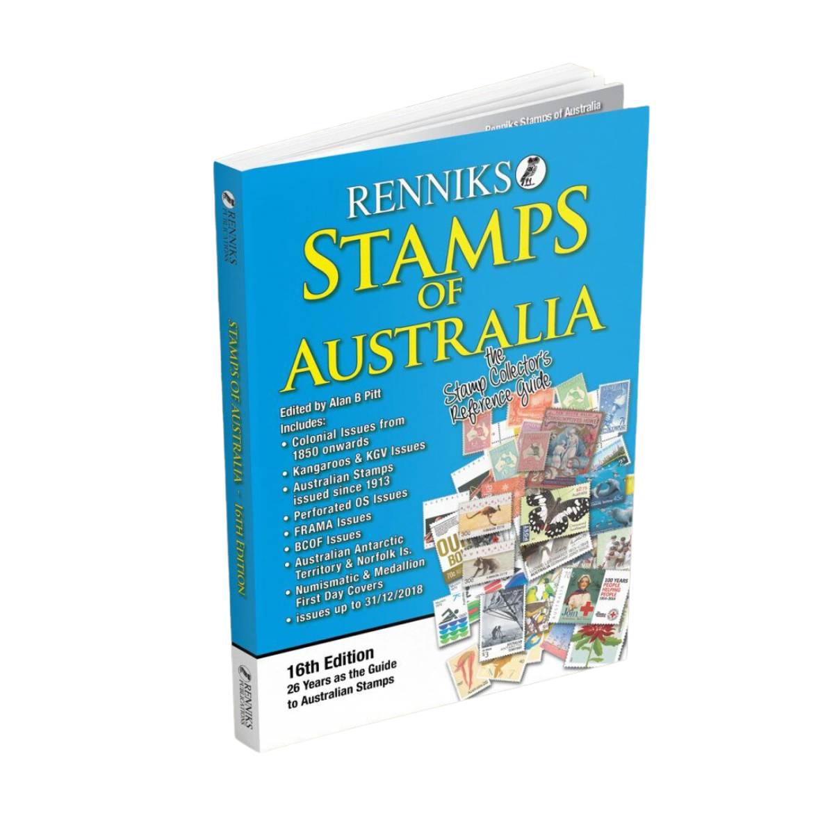 Renniks Stamps of Australia 16th Edition Book