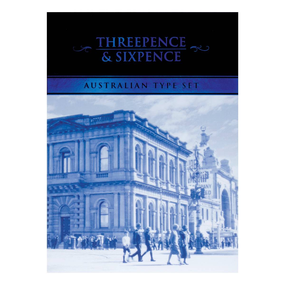 Australian Predecimal Type Set Collection - Threepence and Sixpence