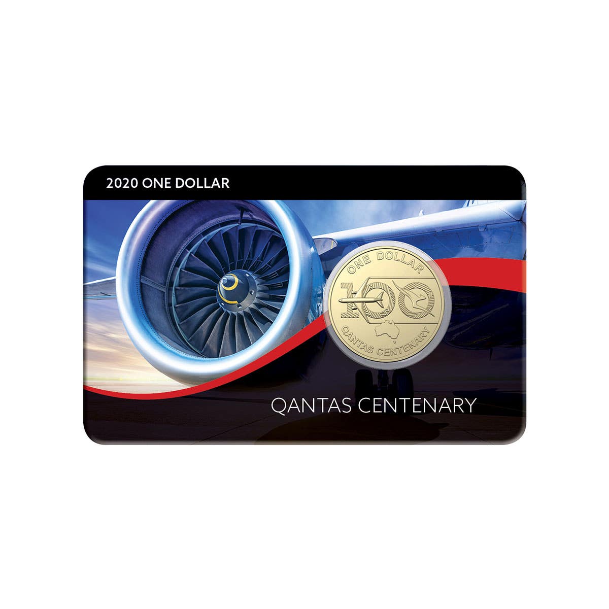 Qantas Centenary 2020 $1 Al-Br Coin Pack