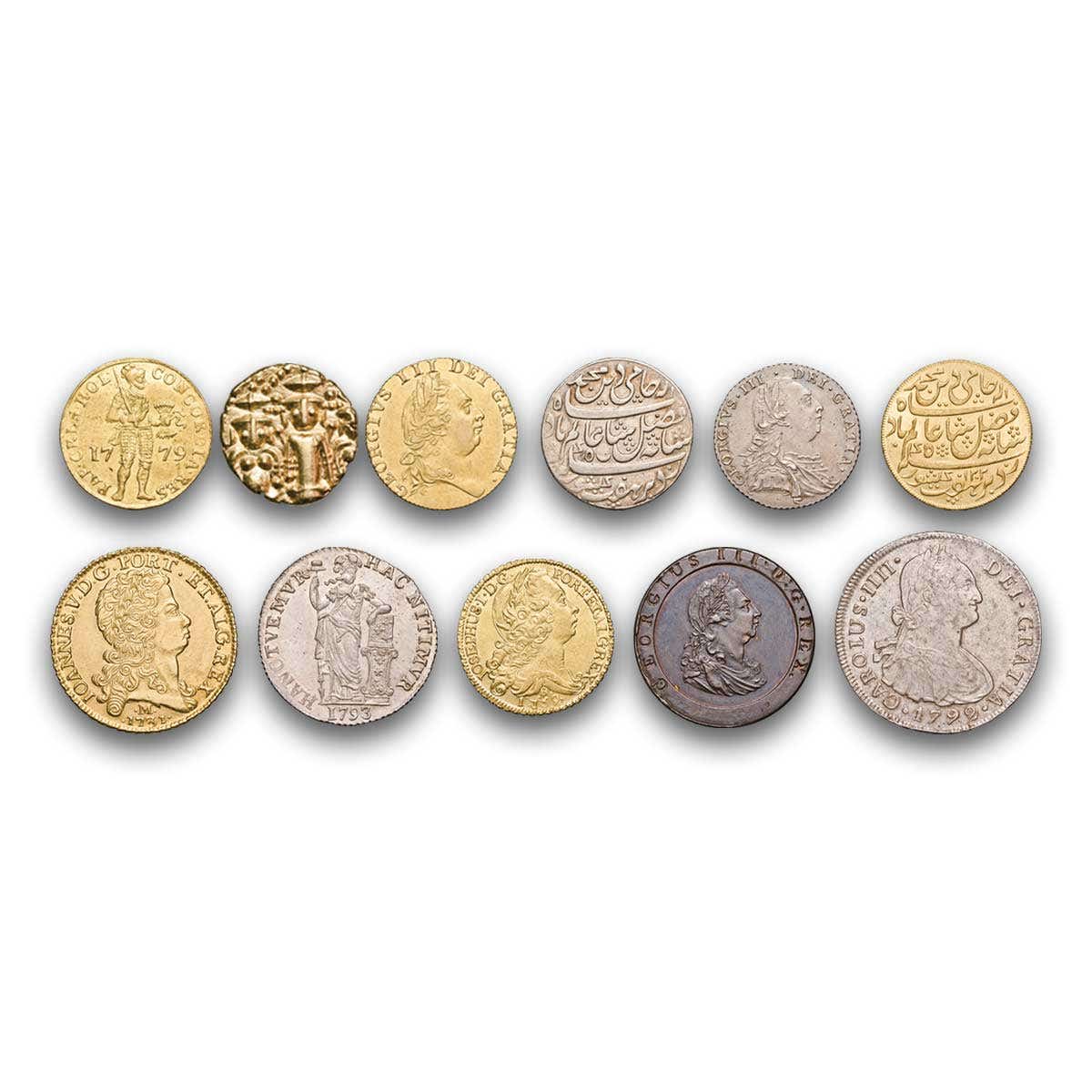 Complete Proclamation of 1800 Extremely Fine-Uncirculated 11-Coin Collection