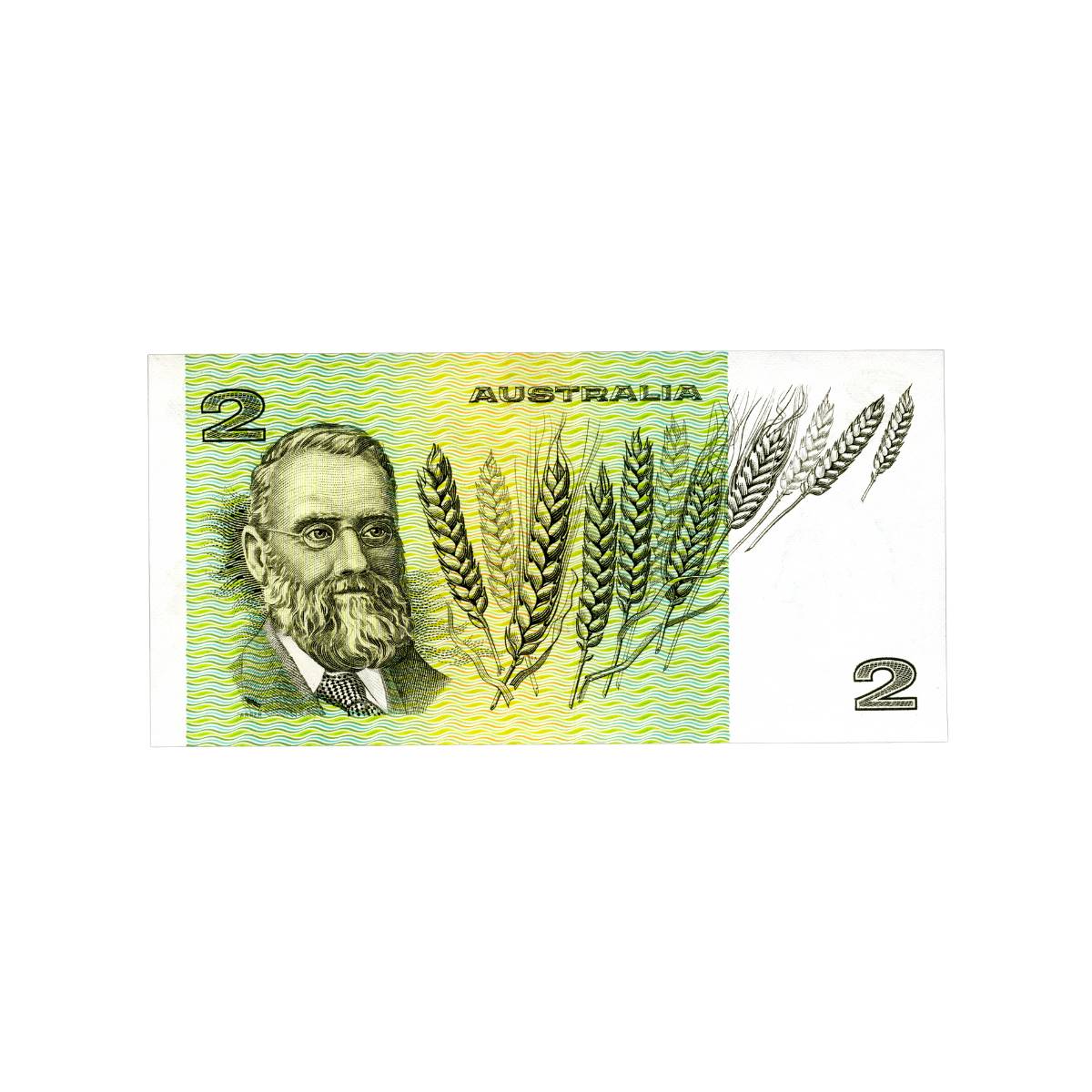 1974 $2 R85 Phillips/Wheeler Australia Banner Uncirculated Banknote Consecutive Pair