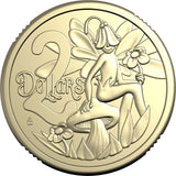 Australia 2024 $2 Tooth Fairy Al-Br Uncirculated Coin