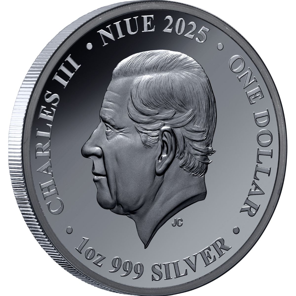 Titanic 2025 $1 1oz Silver Black Proof Coin