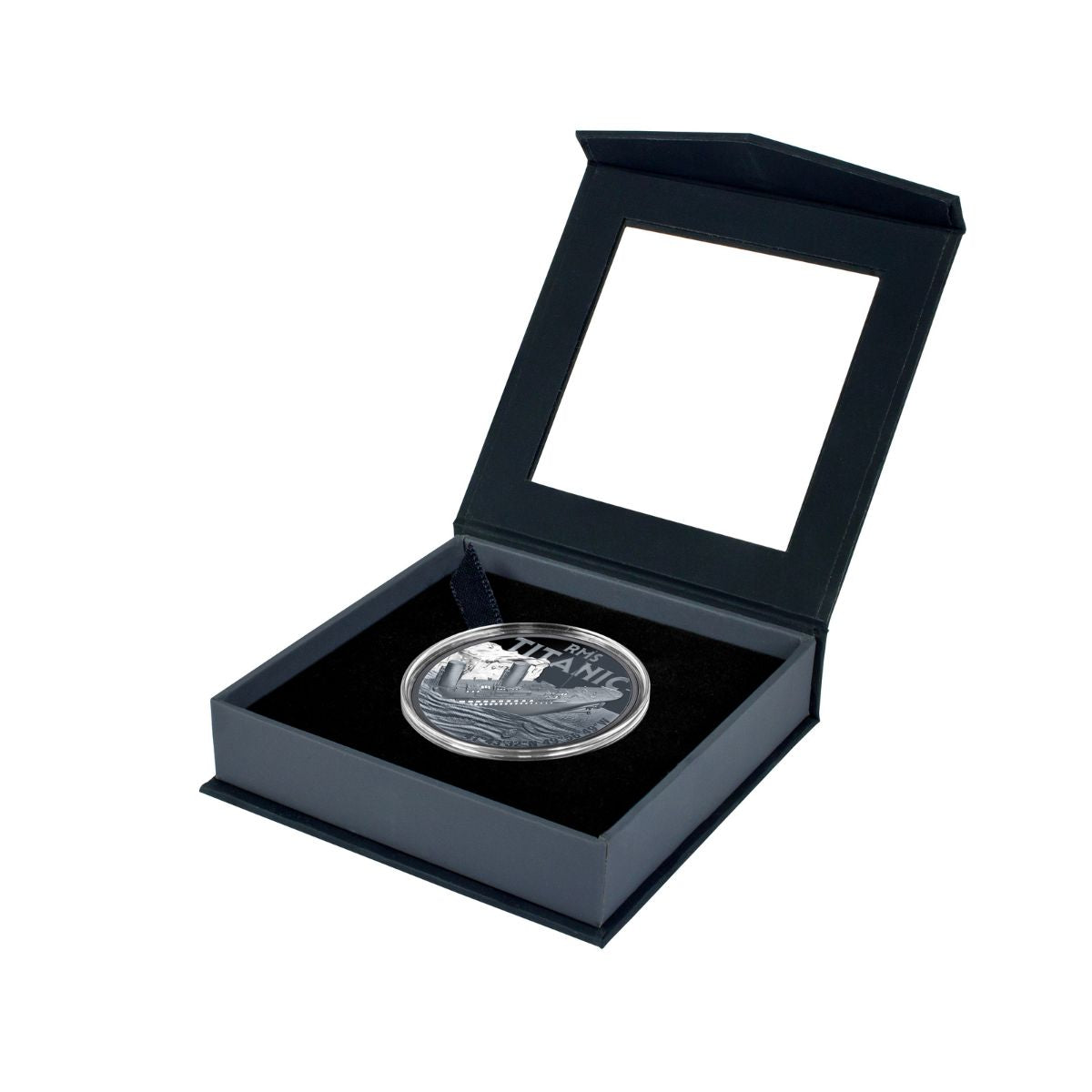 Titanic 2025 $1 1oz Silver Black Proof Coin