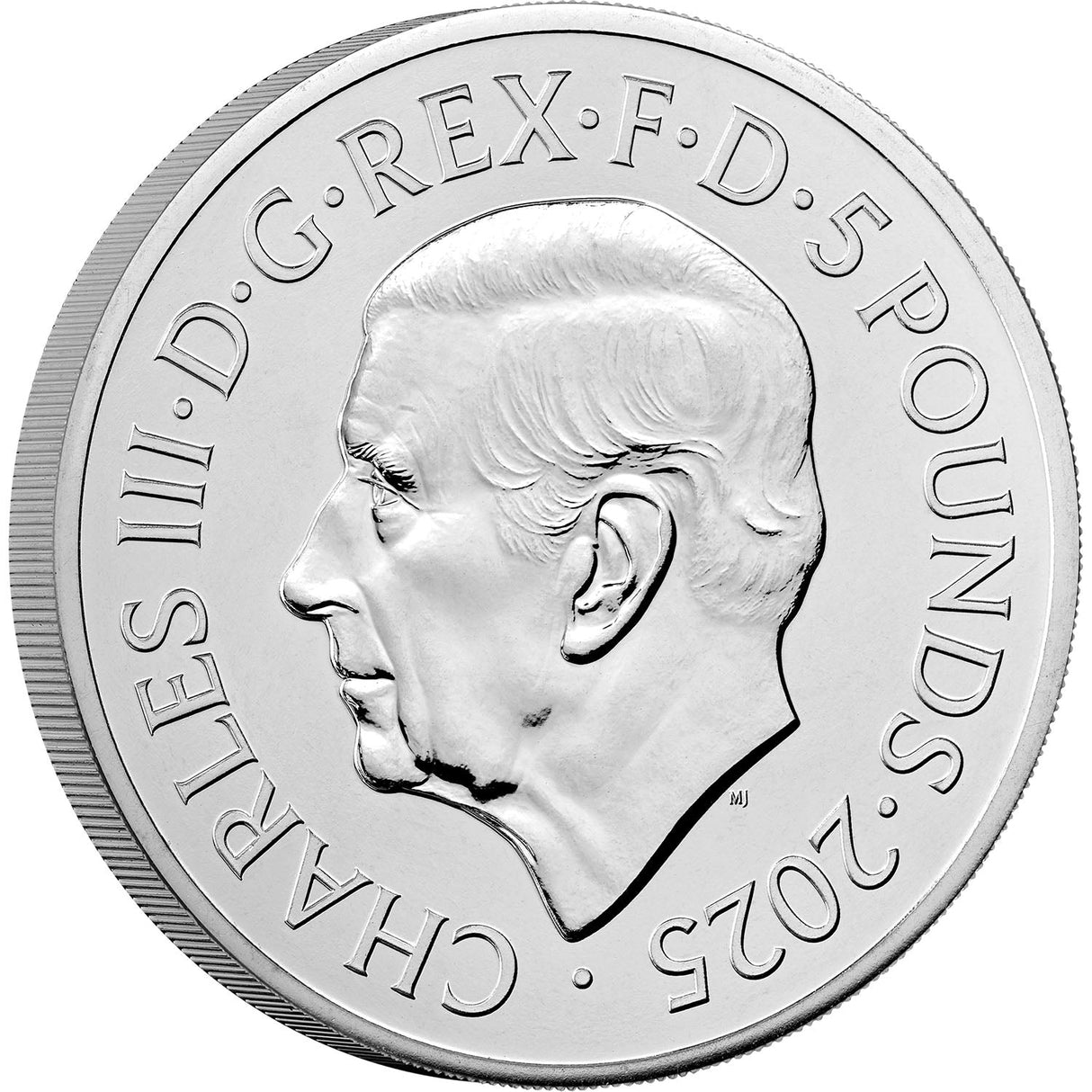 Great Britain Royal Tudor Beasts 2025 £5 Tudor Greyhound Cupro-Nickel Brilliant Uncirculated Coin