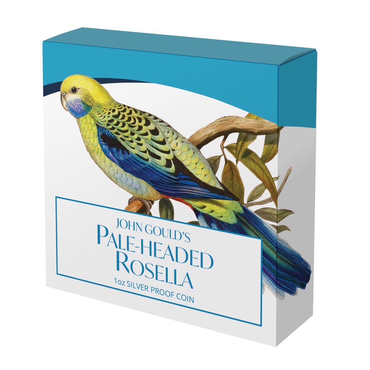 Birds of Australia 2026 $1 Pale-Headed Rosella 1oz Silver Proof Coin