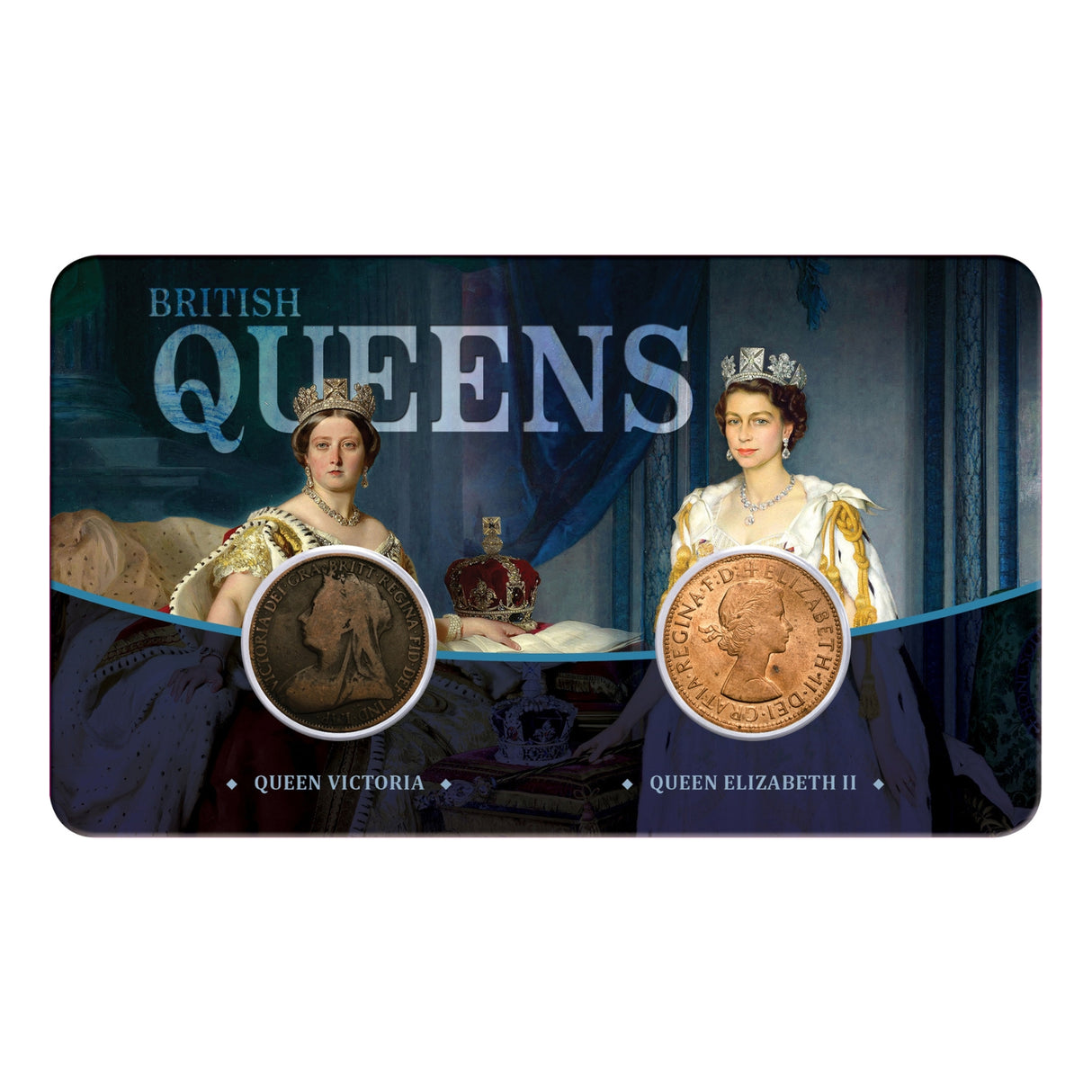 Longest Reigning Monarchs 2-Coin Set