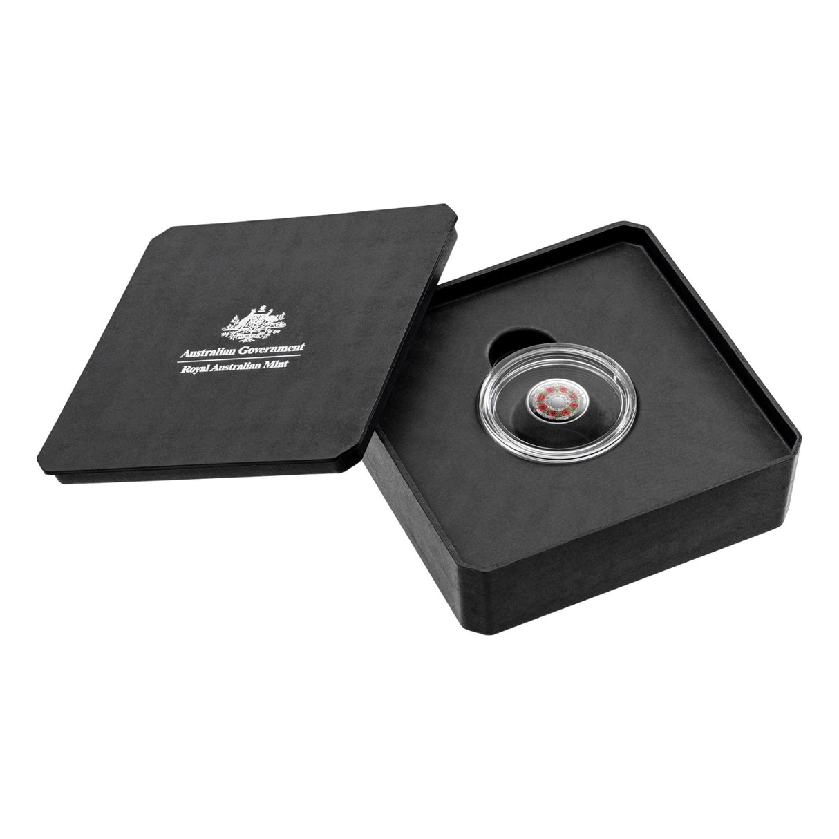 Australia WWII 80th Anniversary Poppy Wreath 2025 $2 C Mintmark Silver Proof Coin