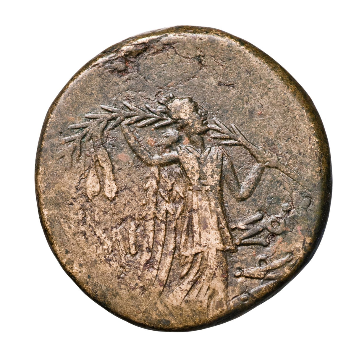 Ancient Greece Pontus c85-65BC Mithradates VI Eupator Bronze Fine-Very Fine Coin