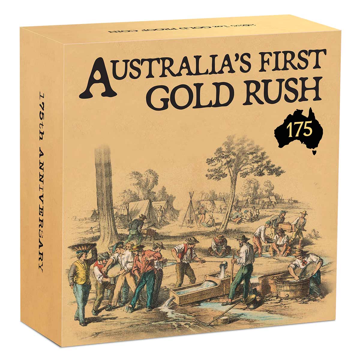 Australia First Gold Rush 175th Anniversary 2026 $100 1oz Gold Proof Coin