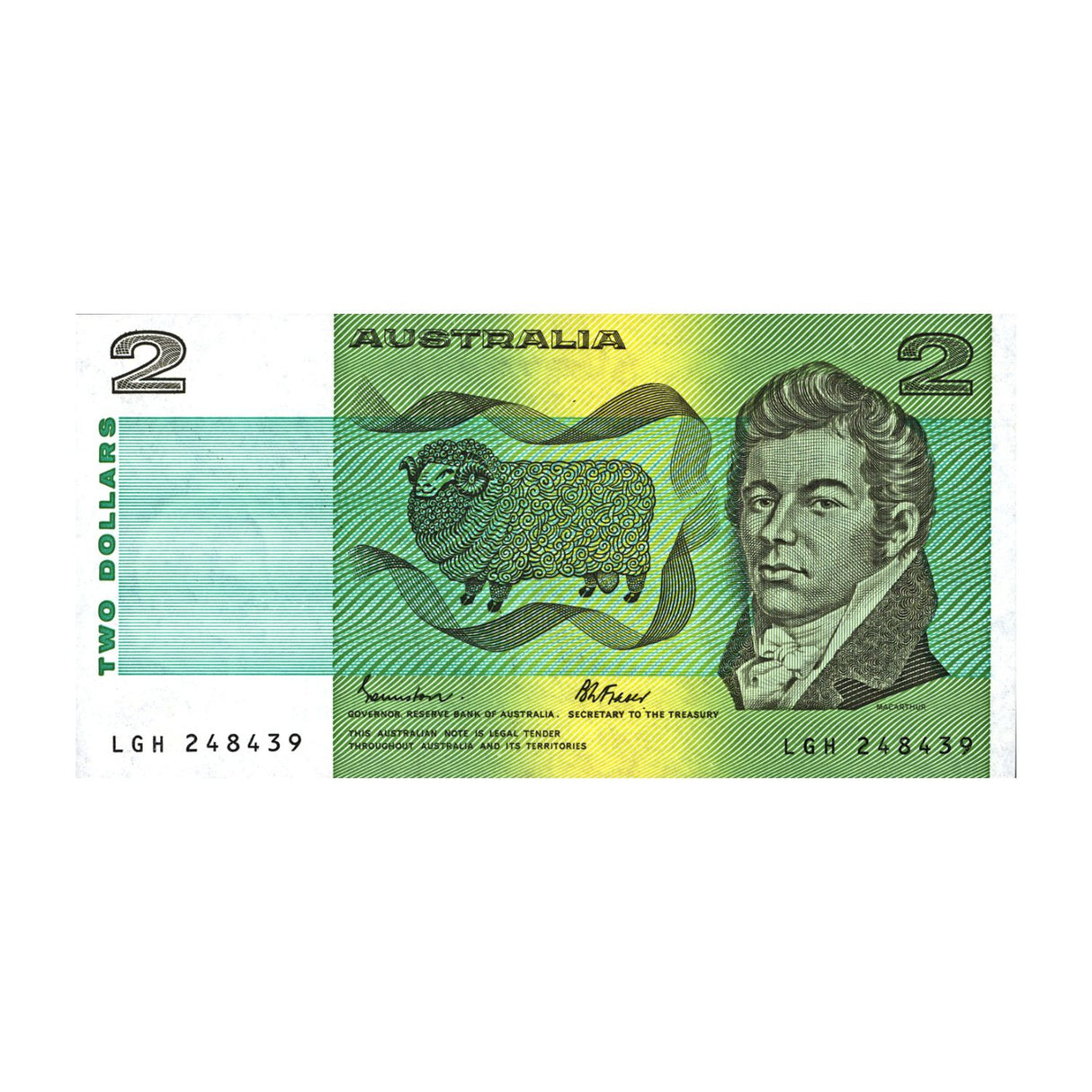 Australia $2 Last Note & First Coin Uncirculated Pack