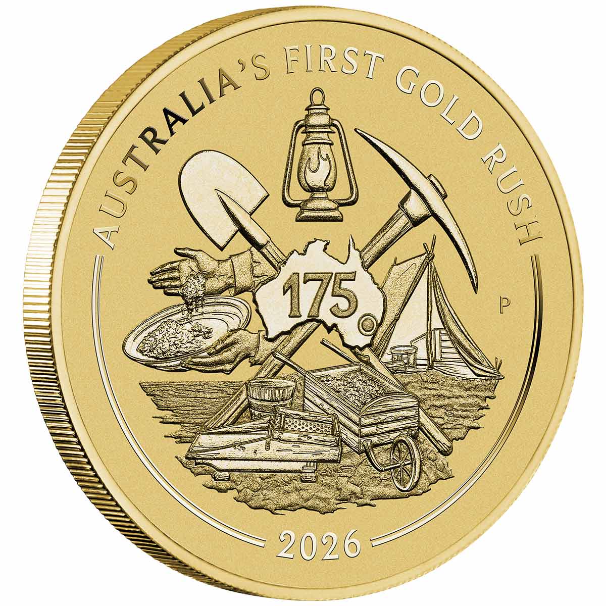 Australia First Gold Rush 175th Anniversary 2026 $1 Philatelic Numismatic Cover