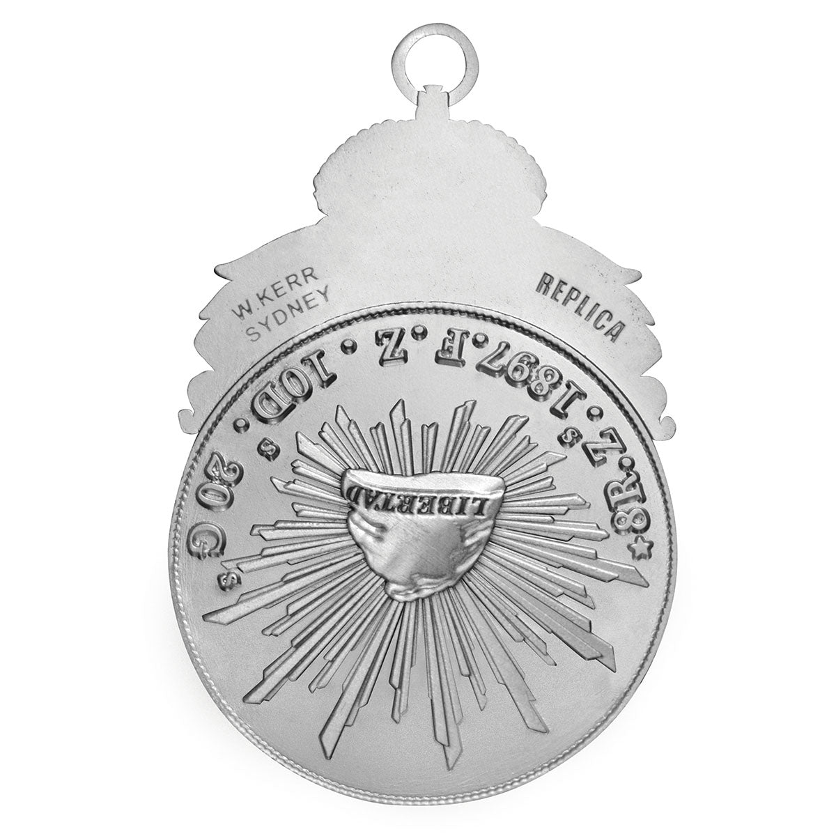 1914 Sydney-Emden Medal Replica with FREE First World War Emden Replica Postcard