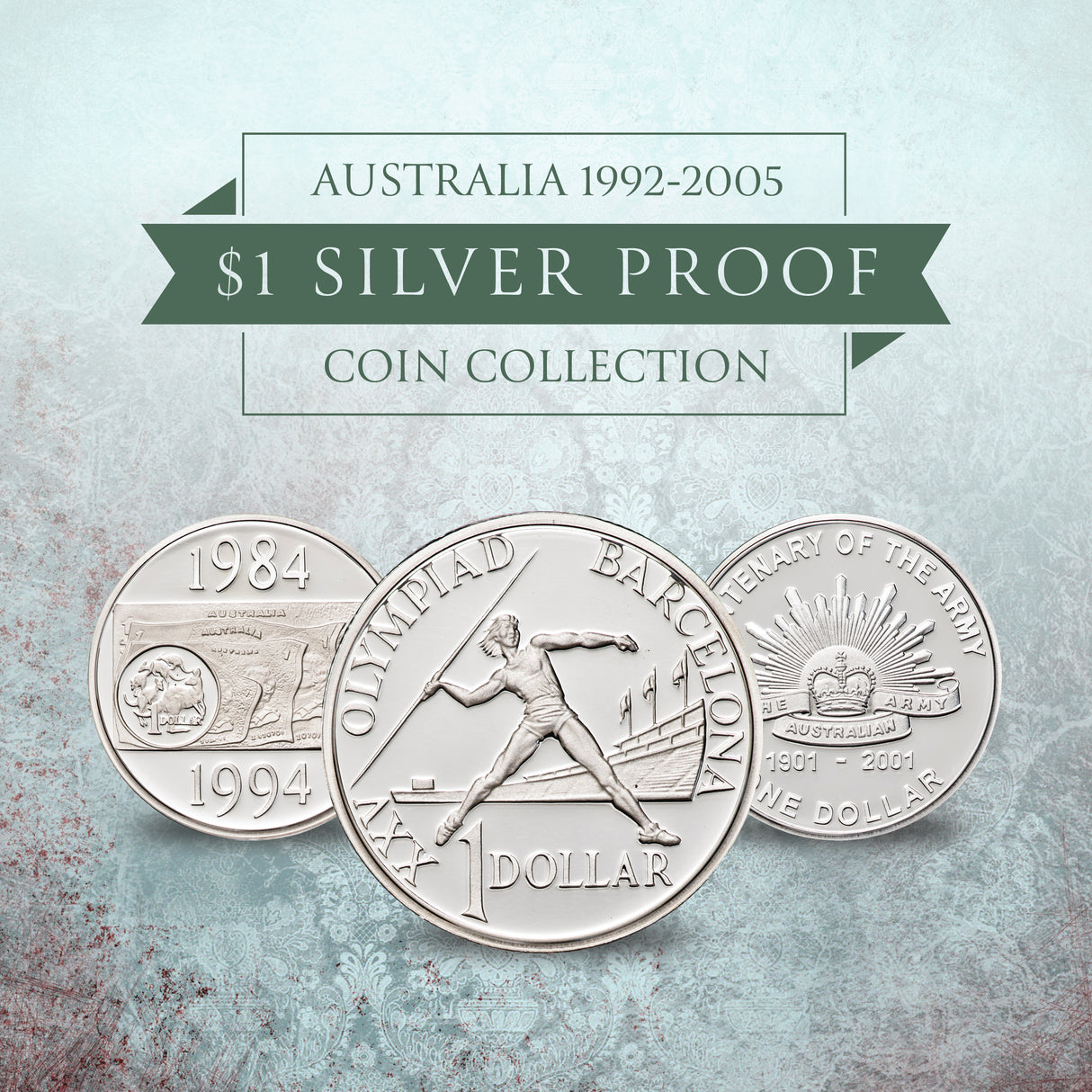 Australia 1992-2005 $1 Silver Proof Coin Collection
