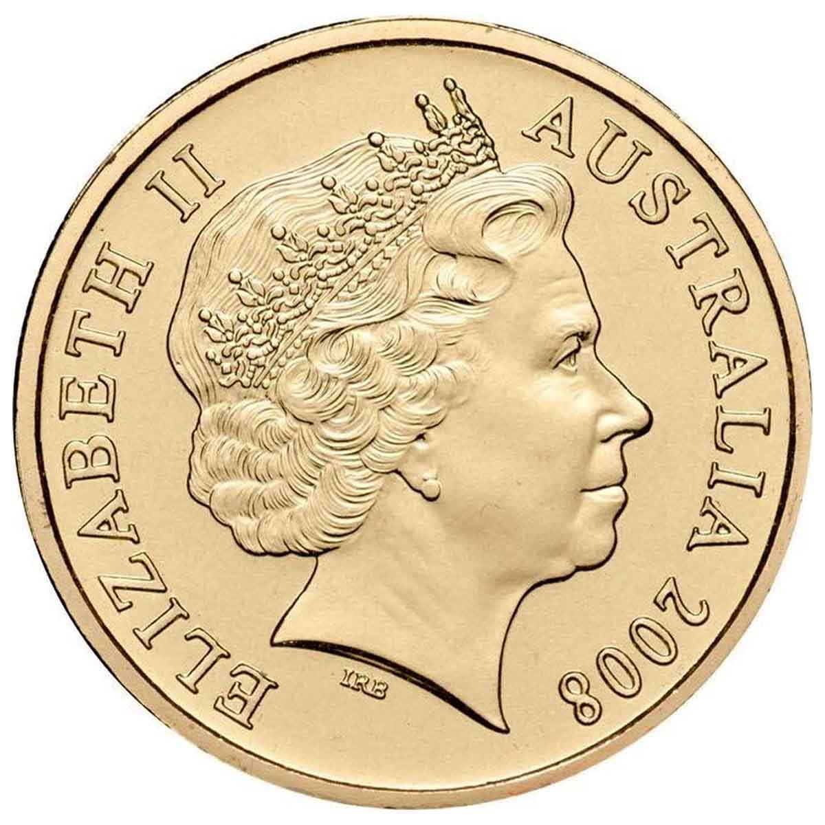 2008 $1 Centenary of Rugby League Uncirculated Coin