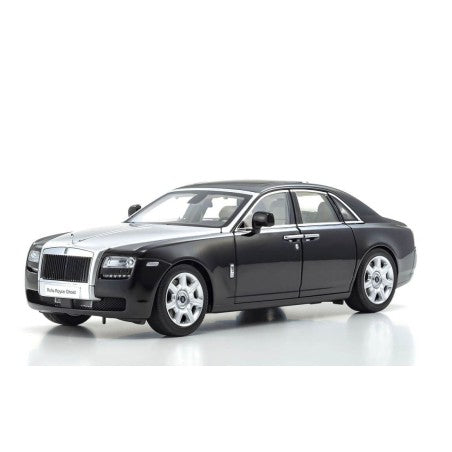 Rolls-Royce Ghost Black/Silver - 1:18 Scale Diecast Model Car