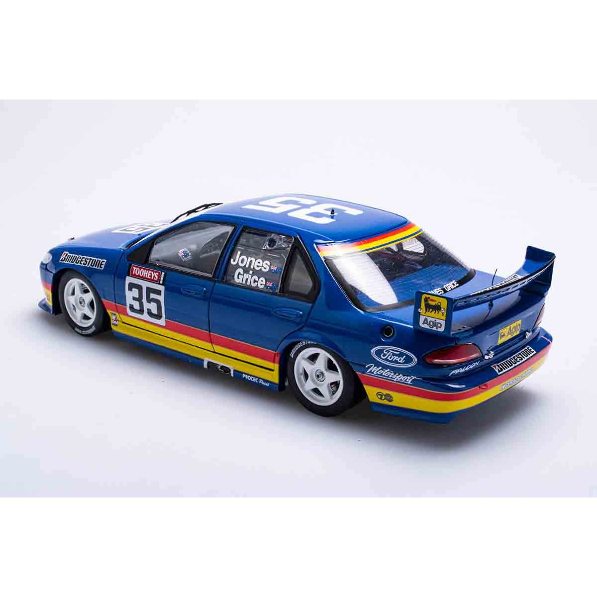 Ford EF Falcon - Glenn Seton Racing - Jones / Grice #35 - 1995 Bathurst 1000 Runner-Up - 1:18 Scale Diecast Model Car