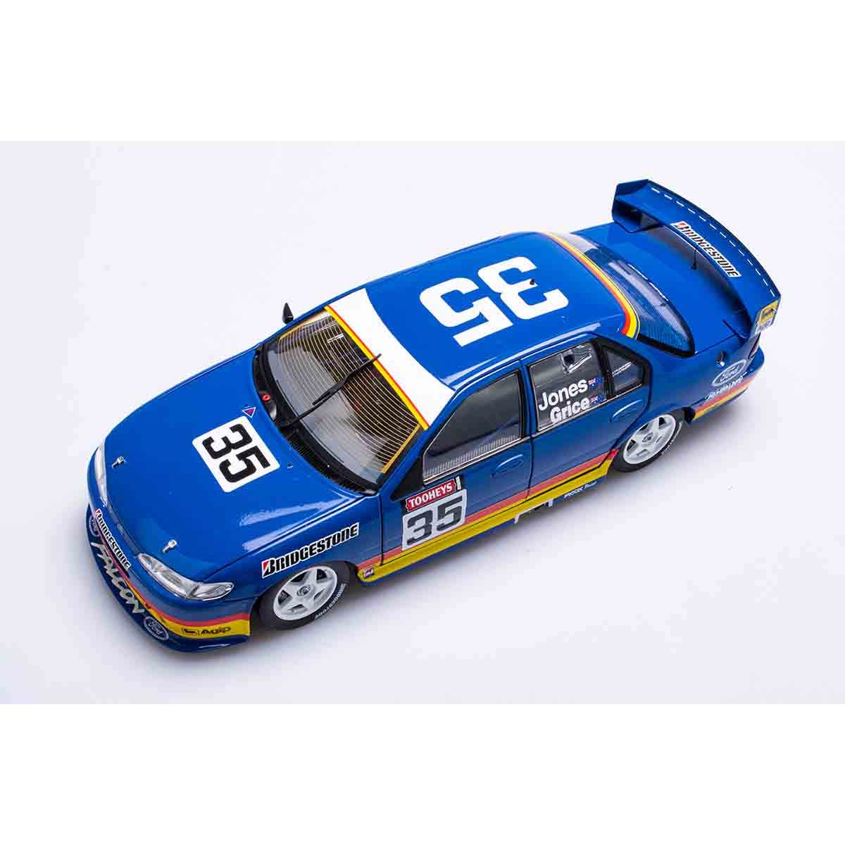 Ford EF Falcon - Glenn Seton Racing - Jones / Grice #35 - 1995 Bathurst 1000 Runner-Up - 1:18 Scale Diecast Model Car