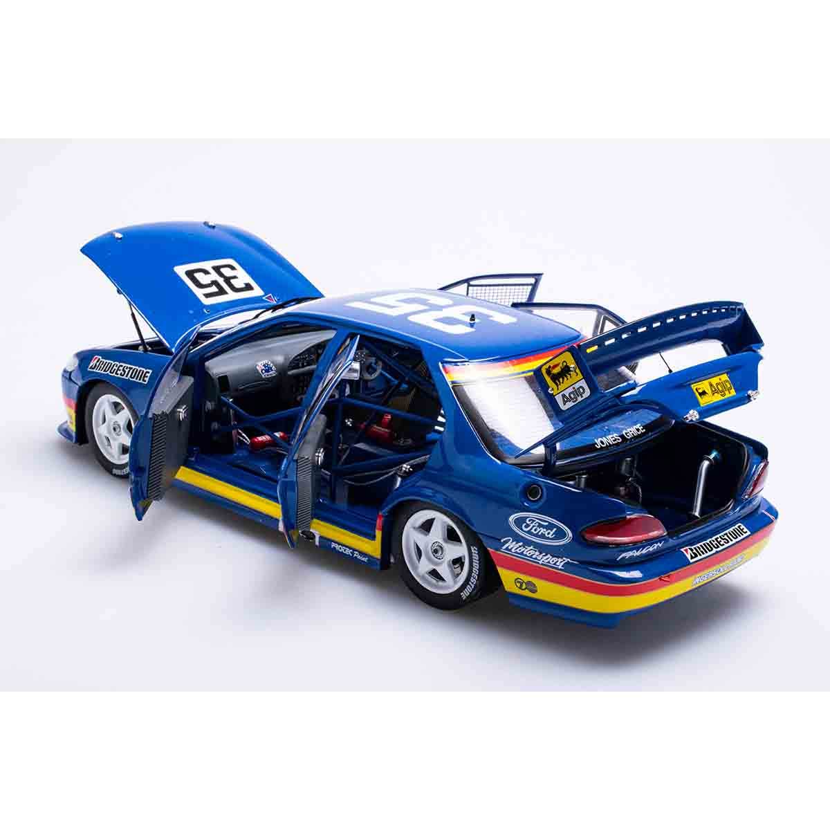 Ford EF Falcon - Glenn Seton Racing - Jones / Grice #35 - 1995 Bathurst 1000 Runner-Up - 1:18 Scale Diecast Model Car