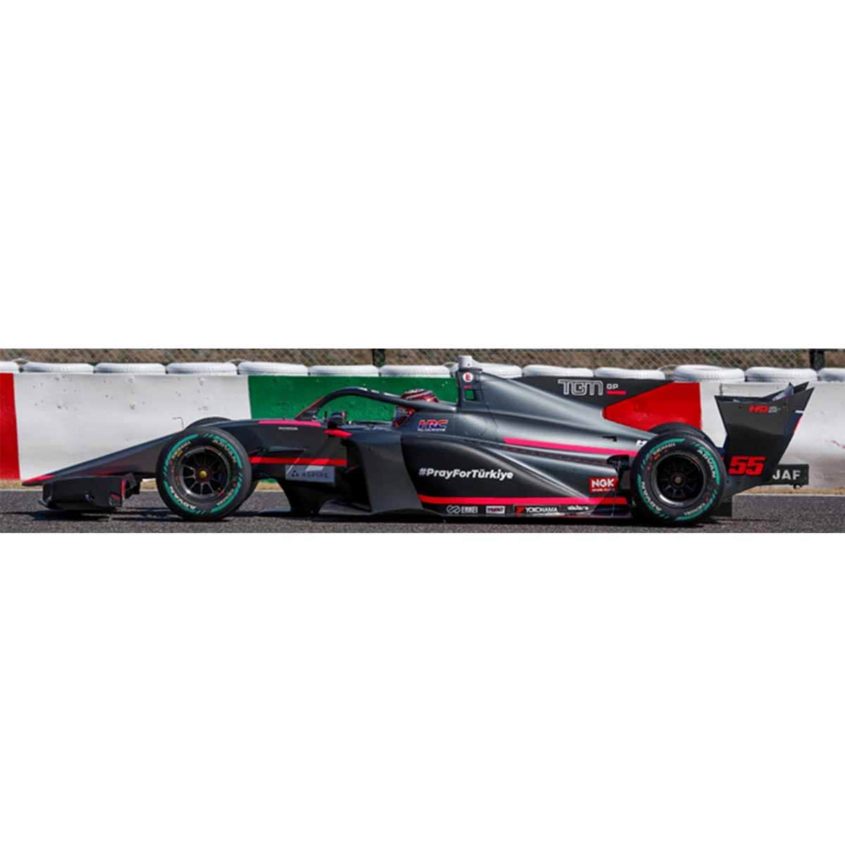 TGM Grand Prix SF23 No.55 TGM Grand Prix M-TEC HR-417E - Super Formula 2023 - Cem Bolukbasi - 1:43 Scale Resin Model Car