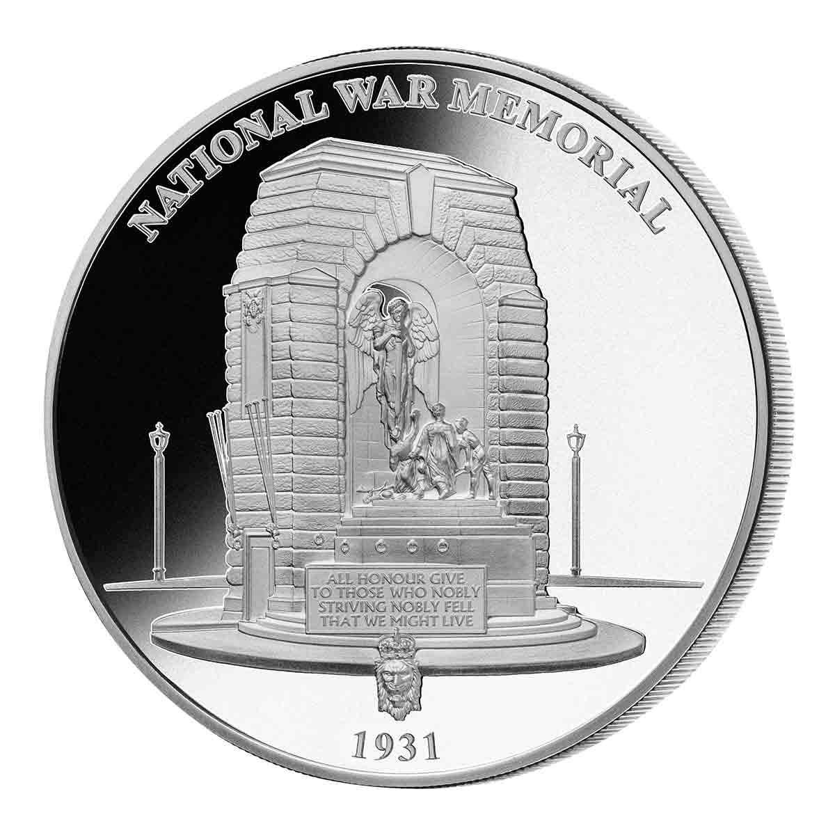Adelaide War Memorial Silver-plated Commemorative