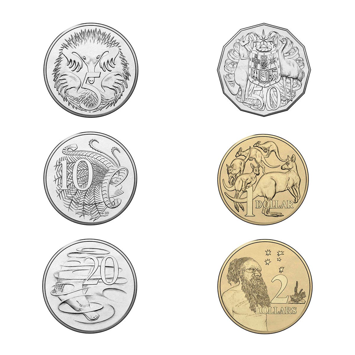Australia 2016 6-Coin Uncirculated Year Set