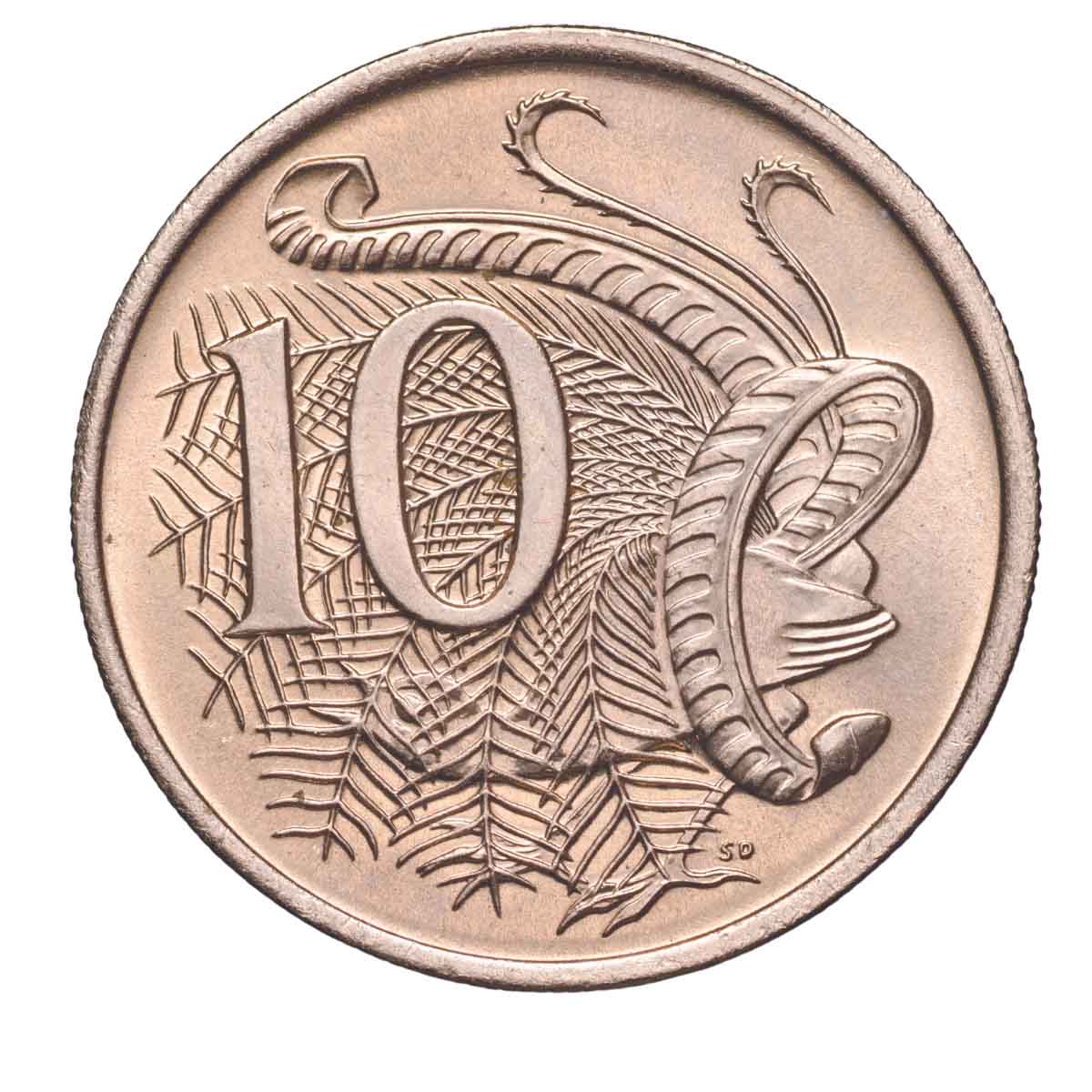 RAM 1981 10c Mint Roll (40 Uncirculated Coins)