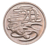 RAM 1976 20c Mint Roll (20 Uncirculated Coins)
