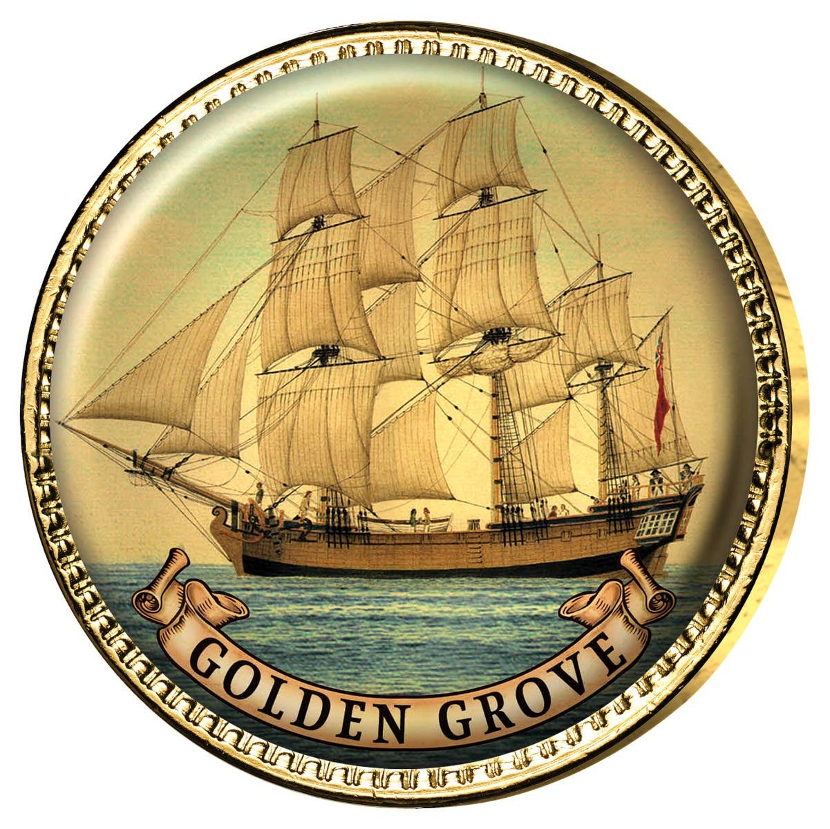 Australia's First Fleet Gold-plated Halfpenny & Penny 11-Coin Collection
