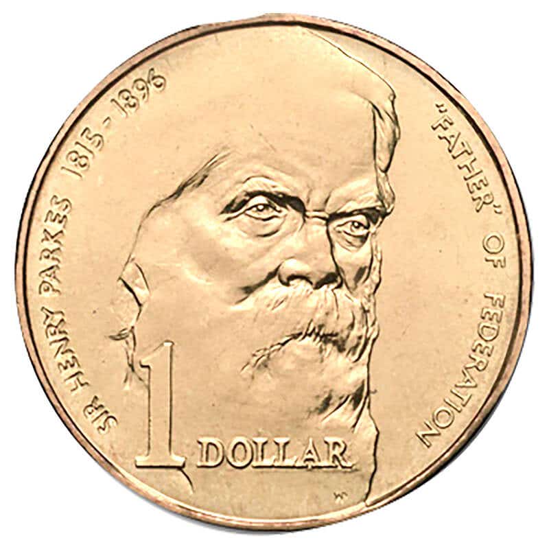 Sir Henry Parkes 1996 $1 Al-Br Coin Pack