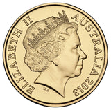 Australia Elizabeth II Coronation 60th Anniversary 2013 $2 Aluminium-Bronze Uncirculated Coin Pack