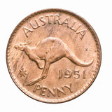 1951 Penny Uncirculated