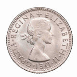 1954 Shilling Uncirculated