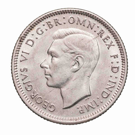 1942S Shilling Uncirculated