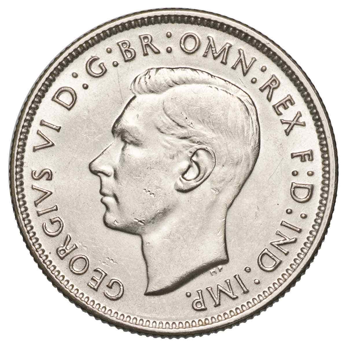 1942S-44S Florin 3-Coin Set Extremely Fine-about Uncirculated