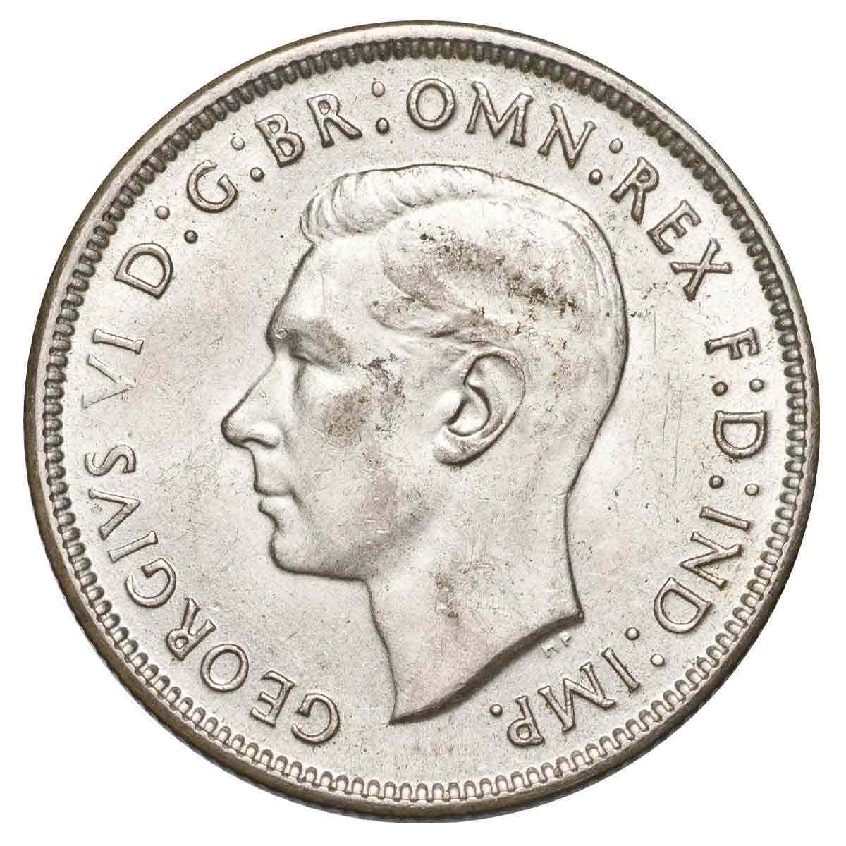 1942S-44S Florin 3-Coin Set Extremely Fine-about Uncirculated