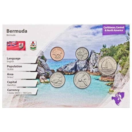 USA 6-Coin Set & Bermuda 5-Coin Set