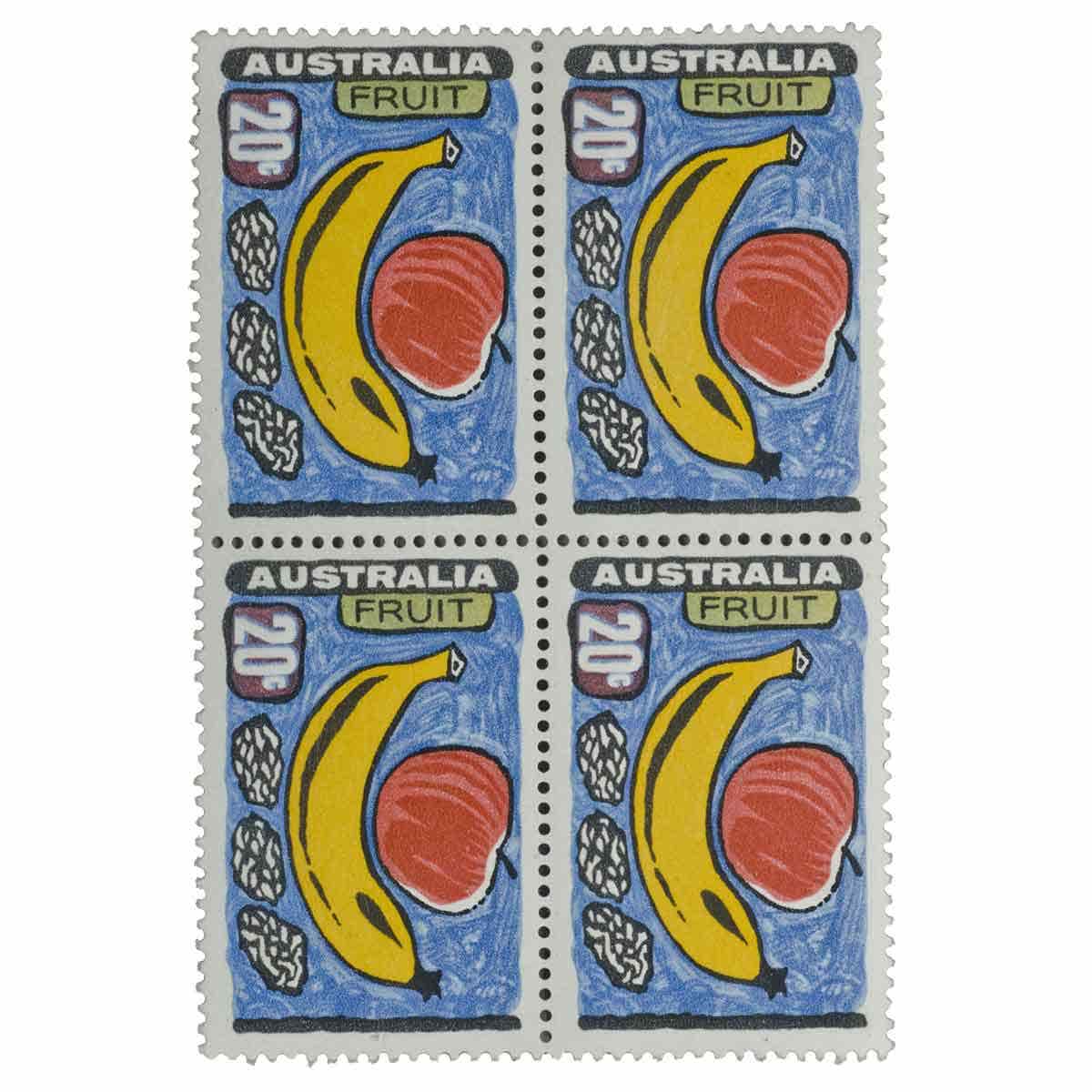 1972 Primary Produce Blocks of Four Set of 4 (16 stamps) Mint Unhinged