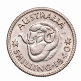 Australia George VI 1940 Shilling about Uncirculated