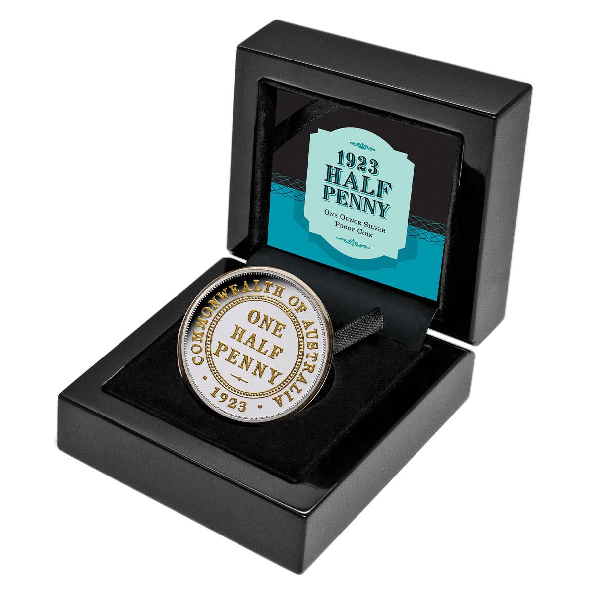 1923 Halfpenny 100th Anniversary 2023 $1 1oz Silver Proof Coin