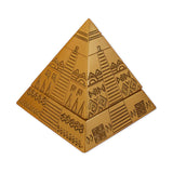 Chichen Itza Pyramid 2022 50 Cordobas 5oz Silver Antique Coin