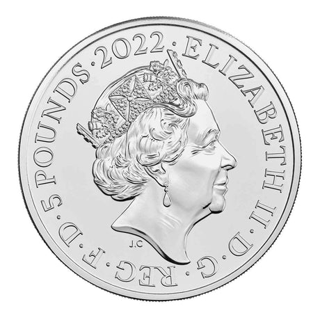 The Queen's Reign Charity and Patronage 2022 £5 Brilliant Uncirculated Coin
