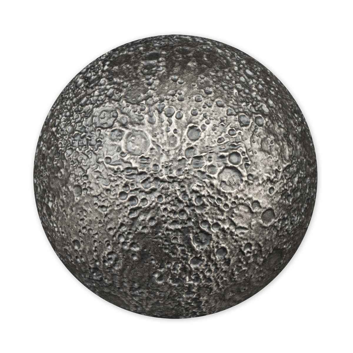 Moon 2023 $5 3oz Silver Antique Sphere Coin